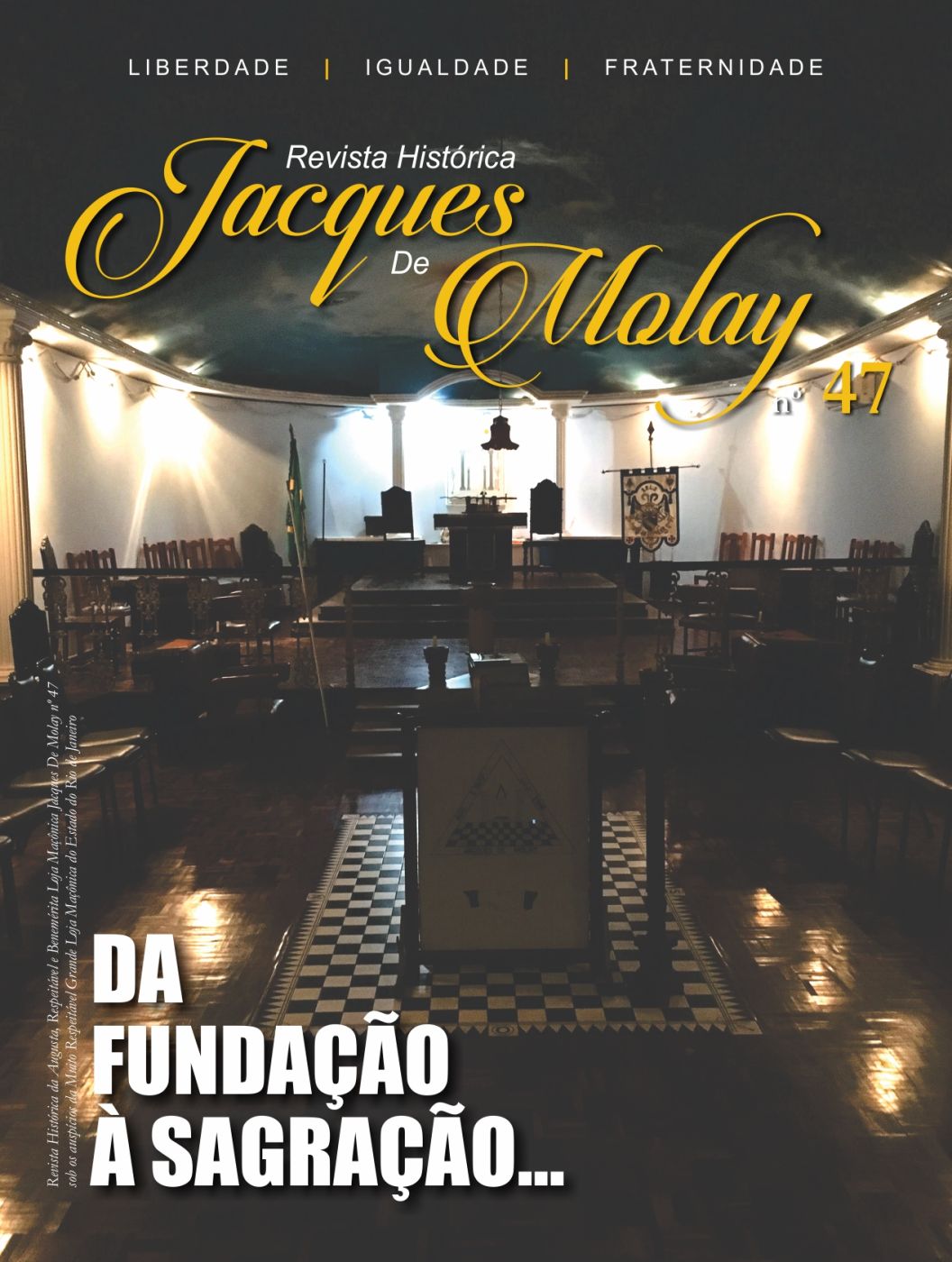 Revista Histórica Jacques De Molay nº 47, página 1
